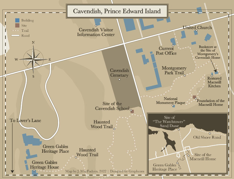 map of cavendish crossroads